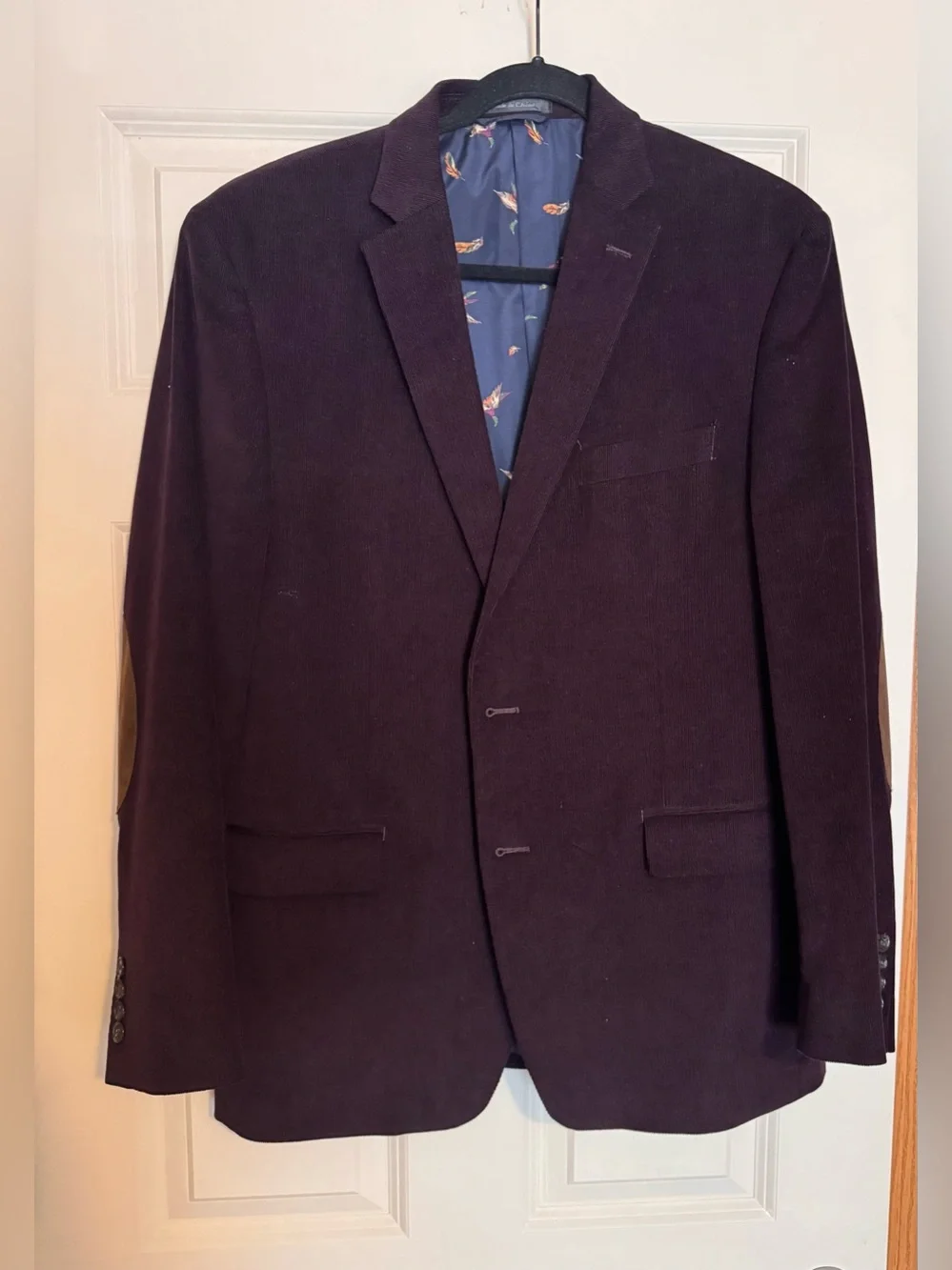 Ralph Lauren Men's Corduroy Sport Coat/Blazer - Deep Purple